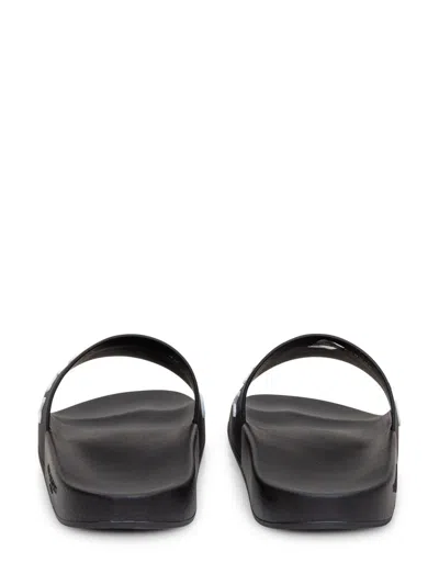 Givenchy Man Sandals Black Size 8 Thermoplastic Polyurethane