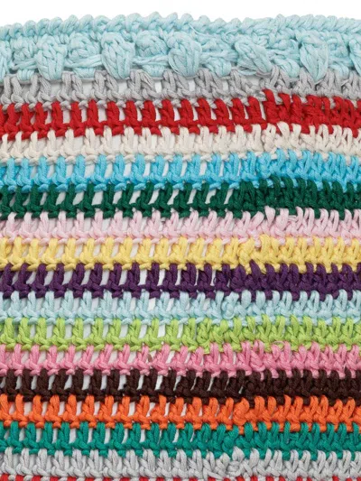 Matimì Crochet-knit Shorts In Animal Print