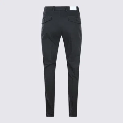 Eleventy Trousers Featuring Back And Side Pockets In Black