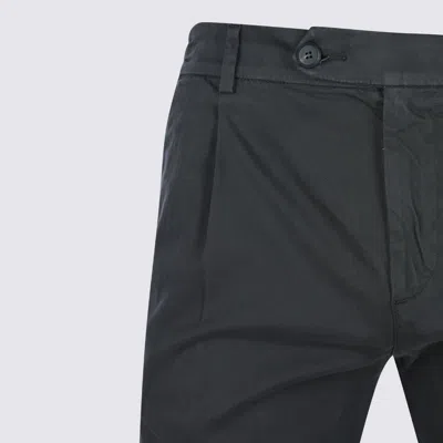Eleventy Trousers Featuring Back And Side Pockets In Black