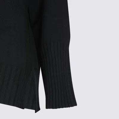 Antonelli Turtleneck Long Sleeve Sweater In Black