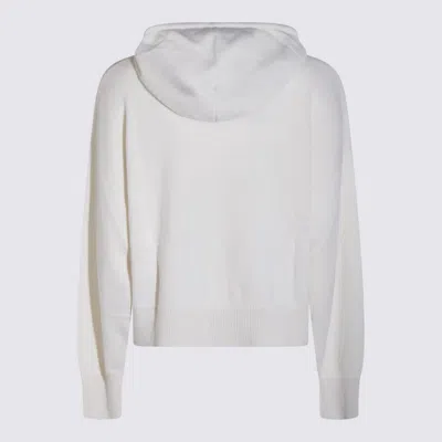 Antonelli White Manlio Wool Sweatshirt In White