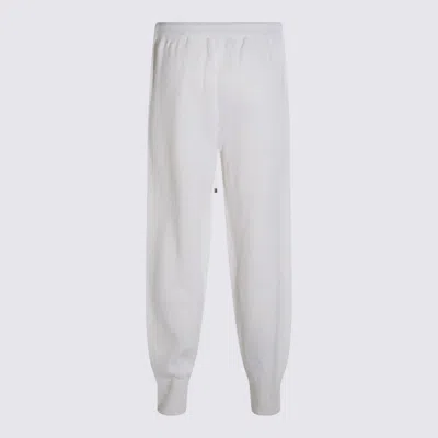 Antonelli Firenze White Pants With Drawstring In White