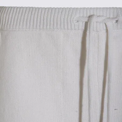 Antonelli Firenze White Pants With Drawstring In White