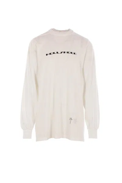 Rick Owens Drkshdw T-shirts And Polos In Neutral