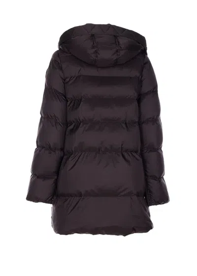 Pinko Calzone Down Jacket In Gray
