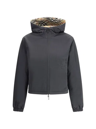 Burberry Women Reversible Jacket In Black