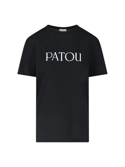 Patou Essential T-shirt In Black