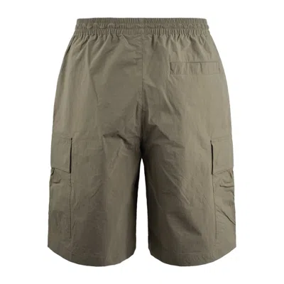 Autry Green Nylon Bermuda Shorts In Green