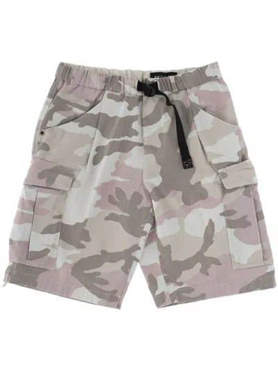 White Sand Shorts In Gray