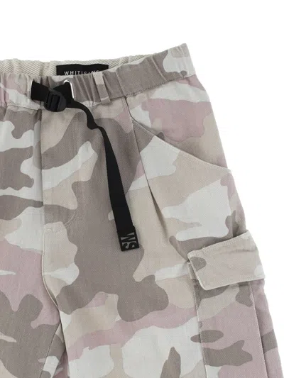 White Sand Shorts In Gray