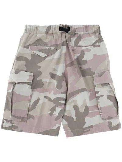 White Sand Shorts In Gray