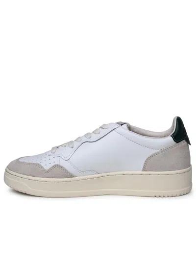 Autry Two-tone Leather Sneakers In Multi