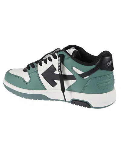 Off-white Out Of Office Sneakers In Green