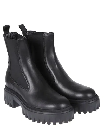 Hogan H700 Chelsea Boots In Black