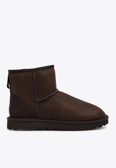 Ugg Classic Mini Ii Shearling Boots In Multi