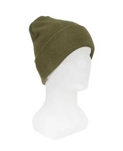 Levi's Men's Adjustable Fold Over Cuff Beanie In Green