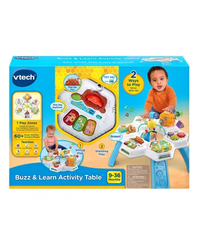 Vtech Buzz & Learn Activity Table Toy In Multi