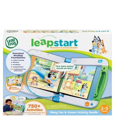 Leapfrog Leapstart Bluey Book Bundle In Transparent