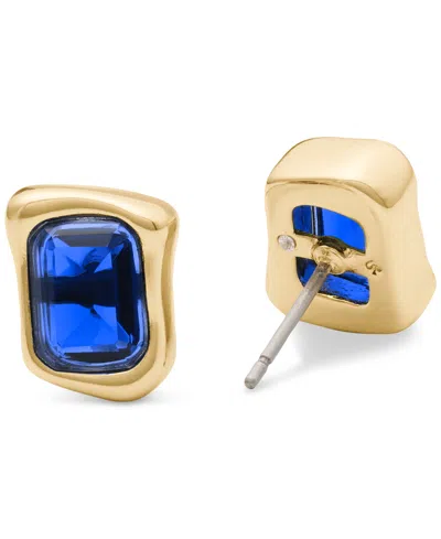 Kate Spade New York Molten Glass Statement Stud Earrings In Gold