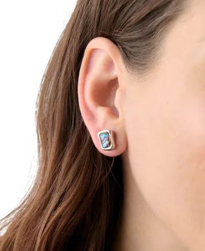 Kate Spade New York Molten Glass Statement Stud Earrings In Metallic