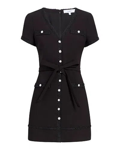 Likely Jolie Tie Waist Mini Dress In Black