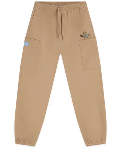 Scotch & Soda Boys 8-16 Twill Cargo Joggers In Brown