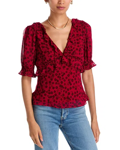 Rails Miramar Top In Carmine In Red