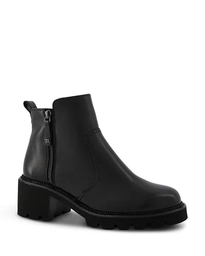 Paul Green Women's Carina Zip Boots In Black