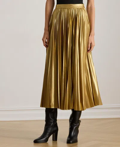 Ralph Lauren Women's Pleated Skirt In Multi