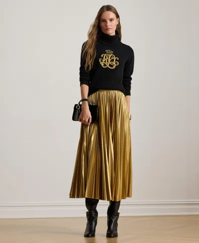 Ralph Lauren Women's Pleated Skirt In Multi