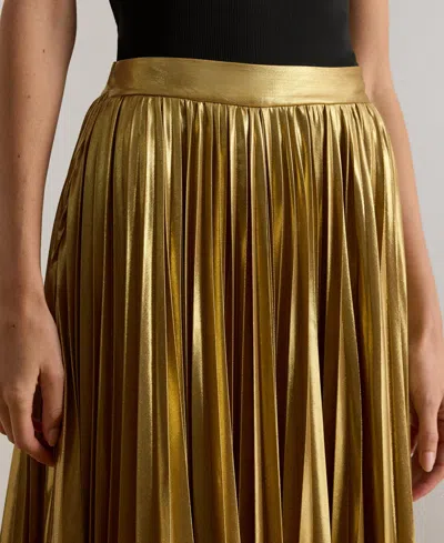 Ralph Lauren Women's Pleated Skirt In Multi