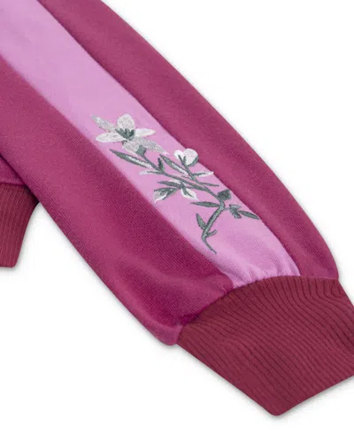 Nike Baby Girls 2-piece Floral Track Jacket And Pants Set In Multi