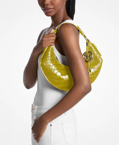 Michael Kors Women's Koa Medium Shoulder Bag In Green