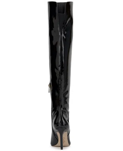Jessica Simpson Earon Pointed Toe Over The Knee Boot In Black
