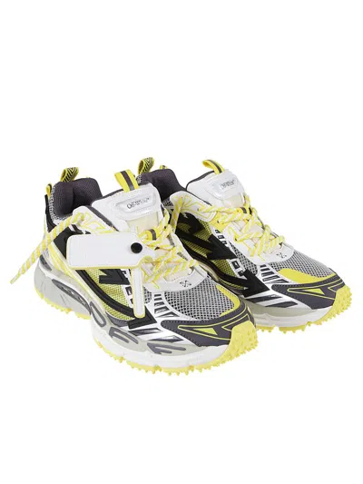 Off-white Ow Be Right Back Low-top Mesh Sneakers In Multi
