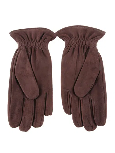 Orciani Gloves In Brown