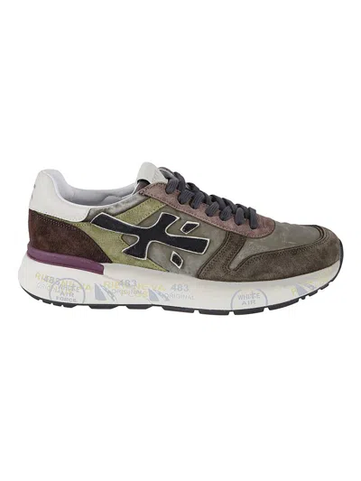 Premiata Sneaker Mick 7717 Military Green In Multi