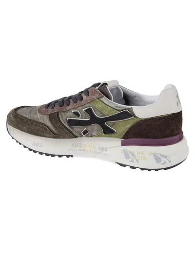 Premiata Sneaker Mick 7717 Military Green In Multi