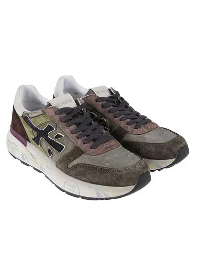 Premiata Sneaker Mick 7717 Military Green In Multi