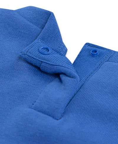 Jordan Baby Boys 2-piece Long Sleeves Top And Joggers Set In Blue