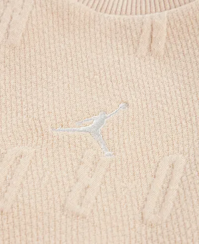 Jordan Baby Boys 2-piece Bubble Knit Top And Pants Set In Multi