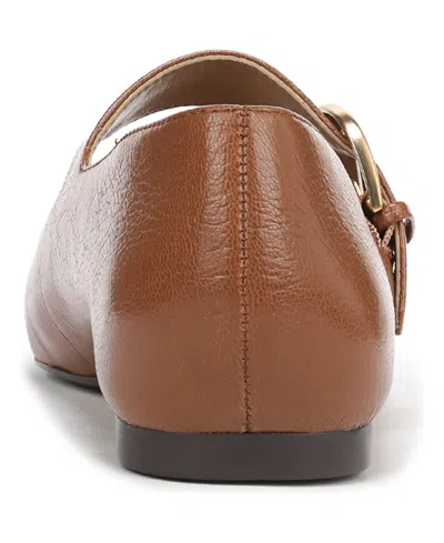 Naturalizer Women's Cosmic Square Toe Mary Jane Ballet Flats In Animal Print