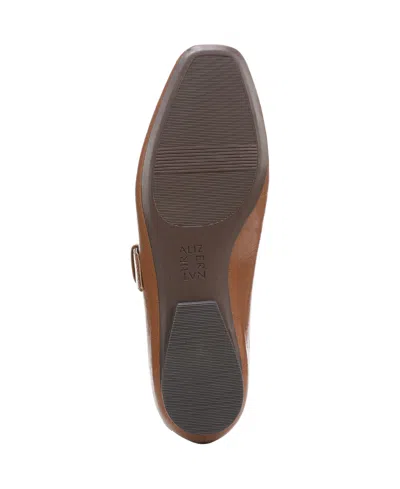 Naturalizer Women's Cosmic Square Toe Mary Jane Ballet Flats In Animal Print