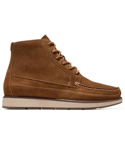 Cole Haan Muir Waterproof Moc Toe Boot In Brown