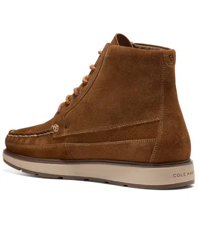 Cole Haan Muir Waterproof Moc Toe Boot In Brown