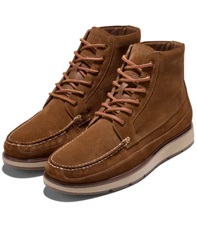 Cole Haan Muir Waterproof Moc Toe Boot In Brown