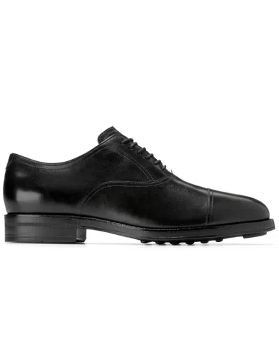 Cole Haan Newmark Grand Cap Toe Oxford In Black