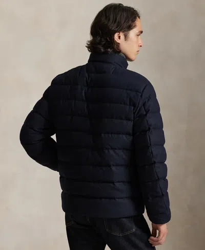 Polo Ralph Lauren Men's Colden Herringbone Long Sleeves Jacket In Blue