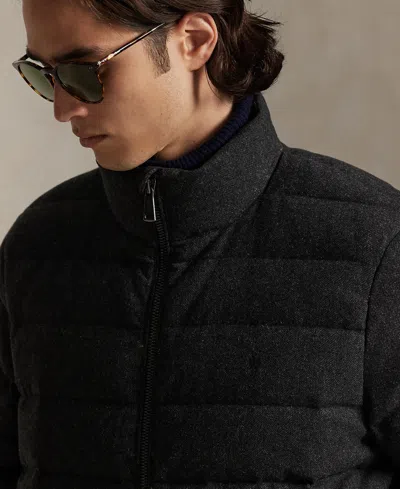 Polo Ralph Lauren Coats Polo Black In Black